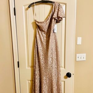 Ralph Lauren formal Occasion one shoulder dress! Mother of the Bride